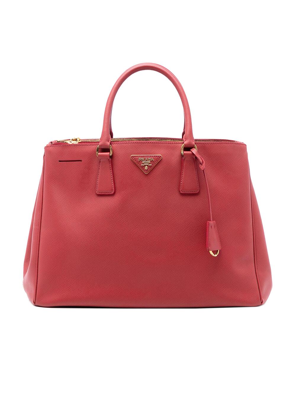 Prada Double Zip Lux Tote Saffiano #266614P91B